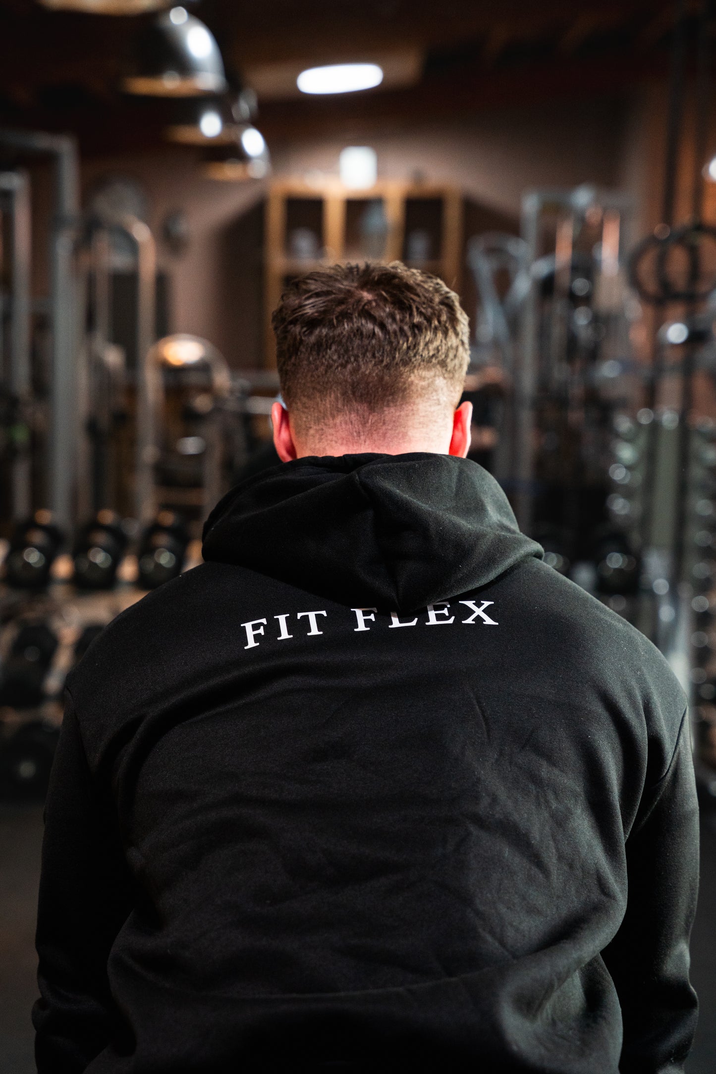 FitFlex Oversized Hoodie - Zwart